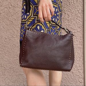 FENDI vintage leather hobo